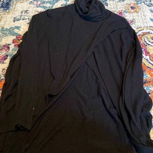 Black turtleneck Shaw